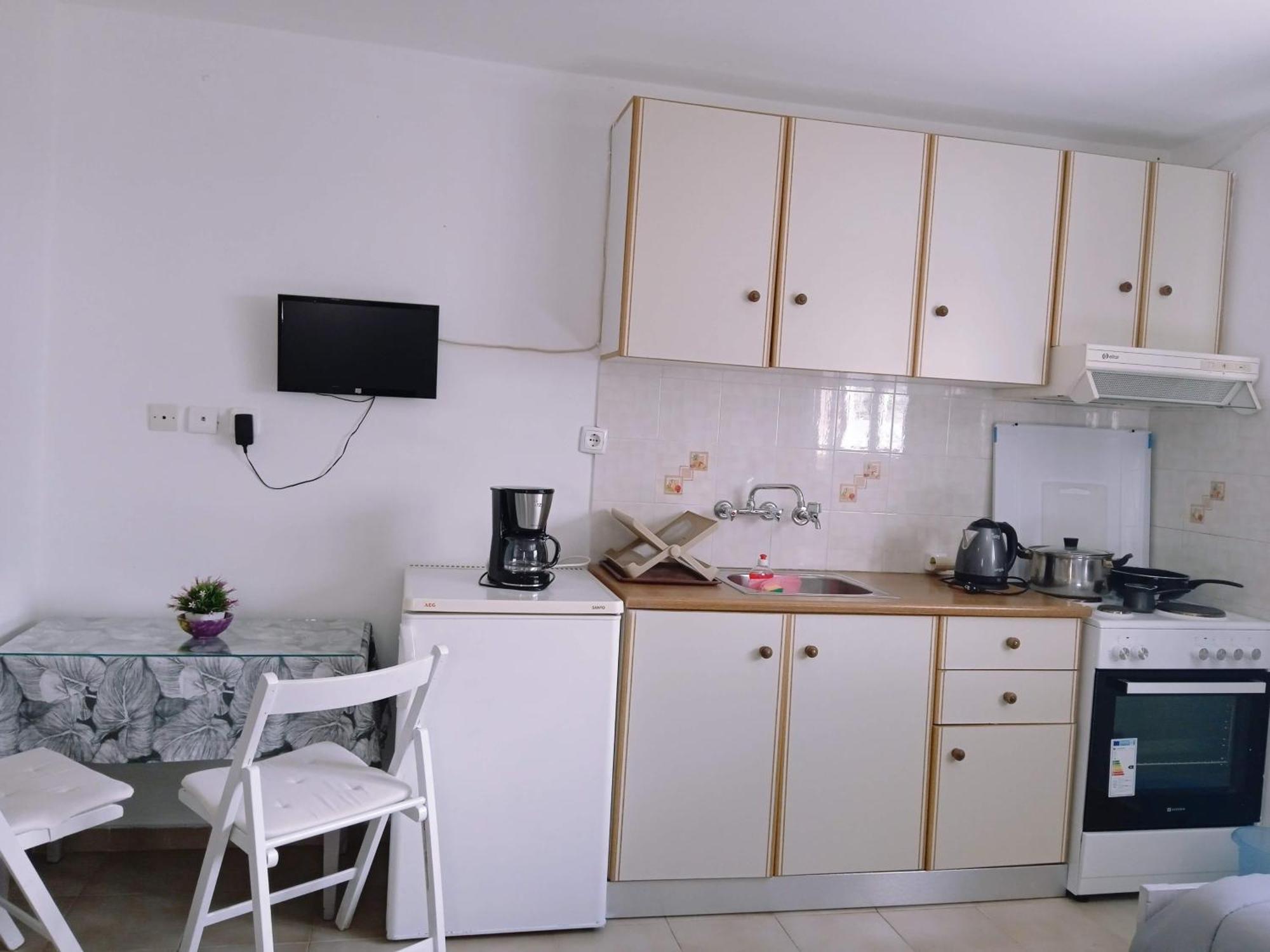 Andros Lighthouse Apartments Mesaria  ภายนอก รูปภาพ